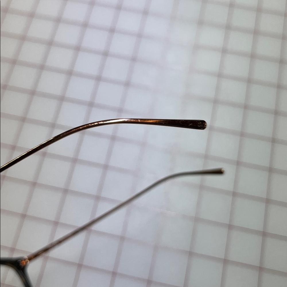 PRADA NWOT "Conceptual" VPR 11V Havana & Gold Mod Square/Cat Eye 53-17-140 Frame - Picture 10 of 16